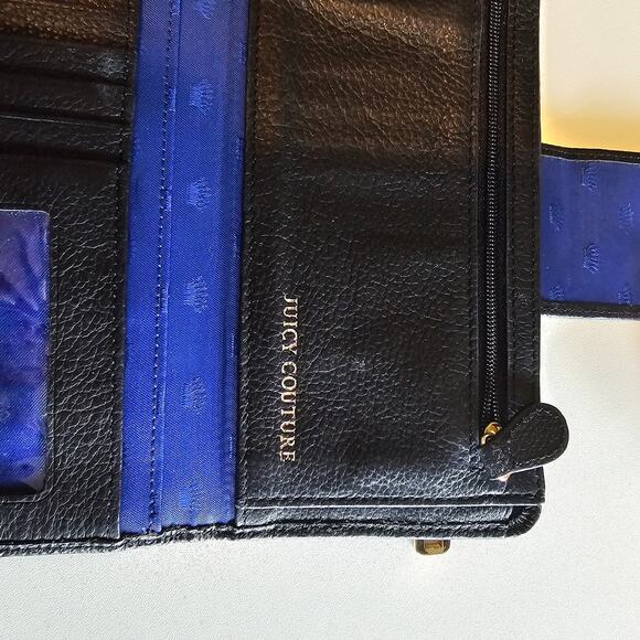 Juicy Couture Studded Black Leather Wallet - Picture 4 of 9